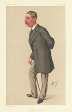 VANITY FAIR SPY CARTOON Lt-Gen
