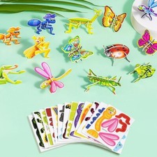 25Pcs Educational 3D Cartoon