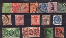 1911-1935-GEORGE V & EDWARD V11 STAMPS