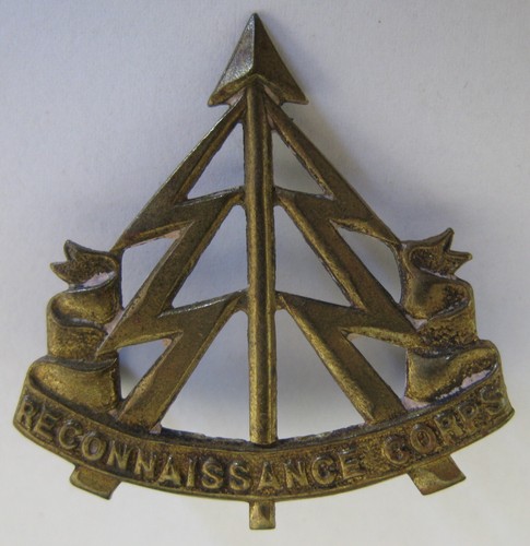 Reconnaissance corps cap - reconnaissance, badge