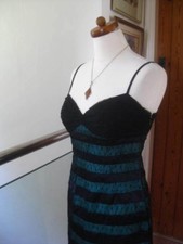 WHISTLES DRESS 10 DOWNTON 1920s green gatsby silk look flapper retro love island