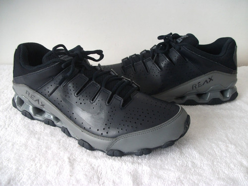 Men nike reax navy - nike, leather