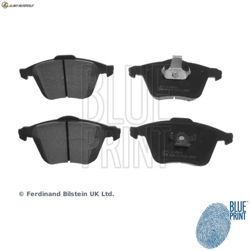 Brake pad set disc - pad,