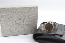 Ebel Classic Wave Two Tone Watch Quartz Working
