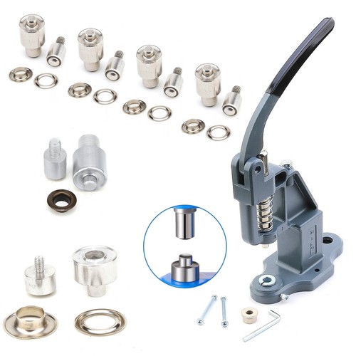 Grommet press machine with - machine,