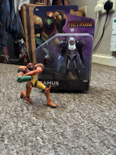 Metroid samus figure - samus, bundle
