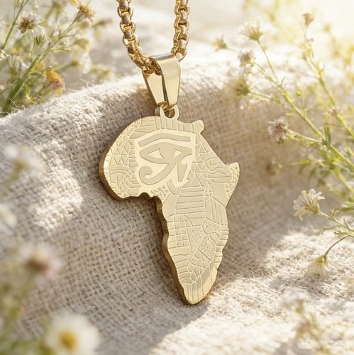 Gold eye horus - gold, africa