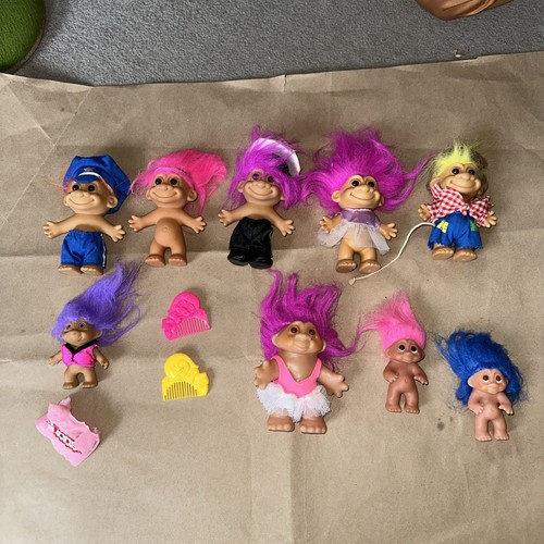 Joblot vintage toy trolls - toy,