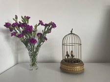 Singing Bird Cage Automaton HaSu Germany - Full Working Order!