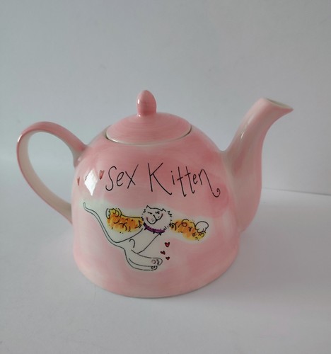 Whittards pink teapot - pink, "sex