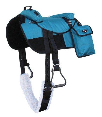 Horse western bareback saddle - horse,
