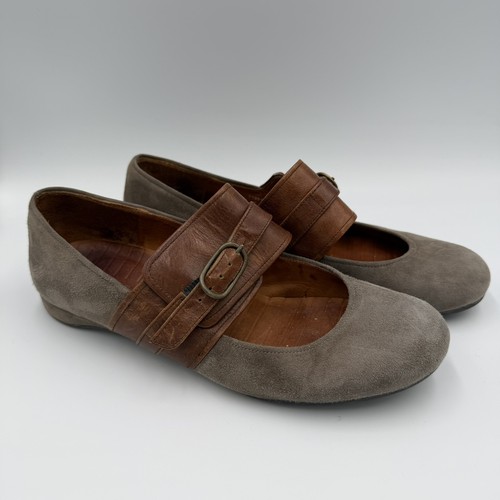 Chie mihara taupe brown suede - chie,