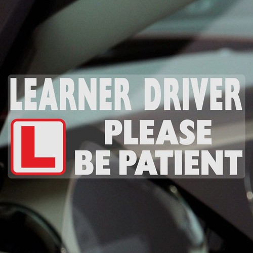 Sign learner driver - x,