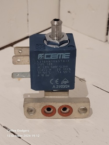 Gaggia classic ceme solenoid - gaggia,