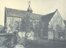 PETERSHAM. St. Peter's Church. London. By W Fairclough 1946 old vintage print