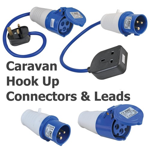Caravan hook adapter 230v - hook,
