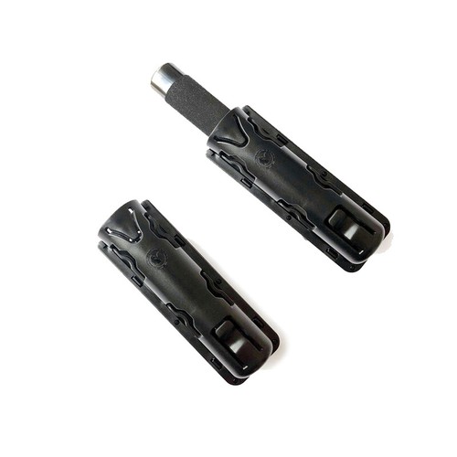 Black telescopic gas - telescopic, 360°