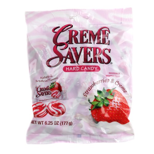 Creme savers strawberries - creme, &