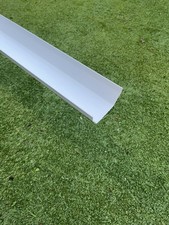 Rainwater gutter white - white, pvc
