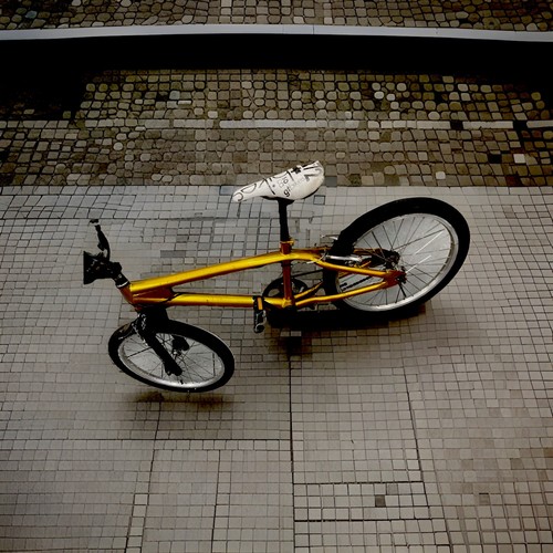 Bianchi gold bmx bike speed - gold,