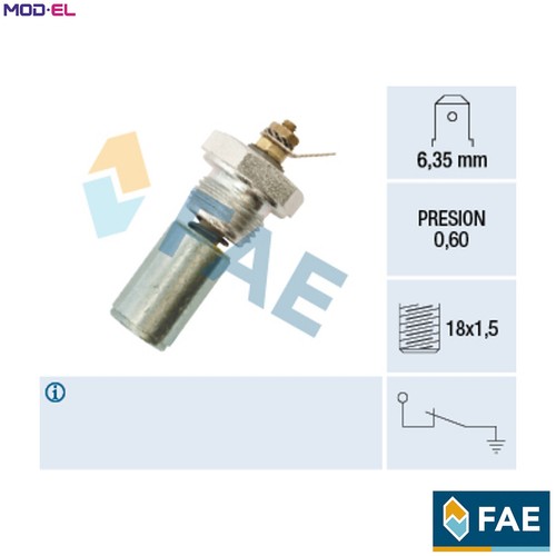 Oil pressure switch 12260 - switch, for