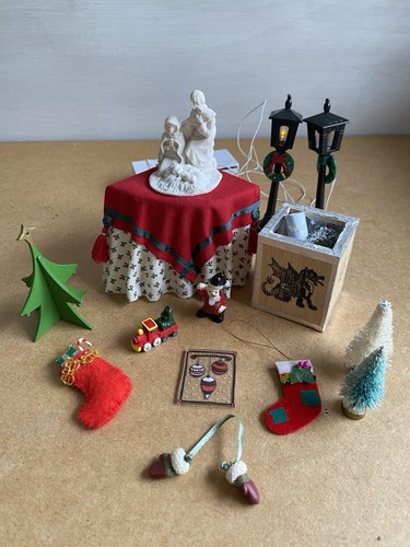 Dolls house christmas - dolls,