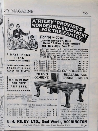 Sk283 ephemera 1930 - advert, j