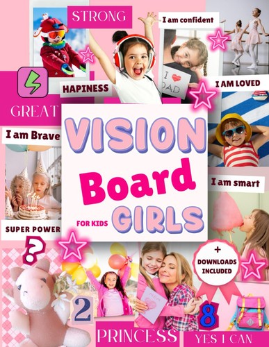 Vision board for kids girls - vision,