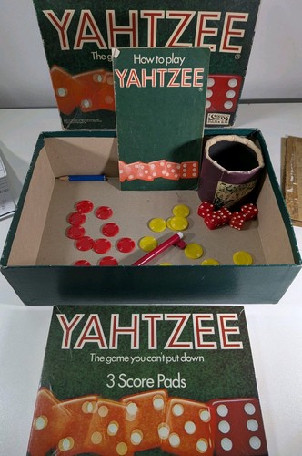 Yahtzee board game parker - yahtzee,