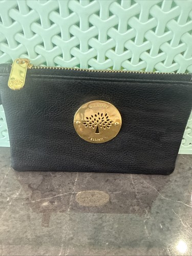 Mulberry leather pouch - mulberry,