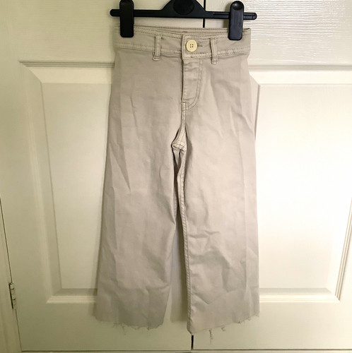 Zara girls beige - zara, denim