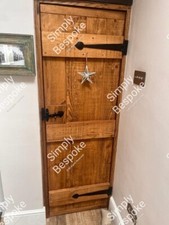 Solid ledged doors pine - in,