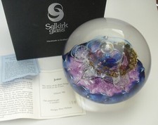 Boxed Ltd Ed Selkirk Glass