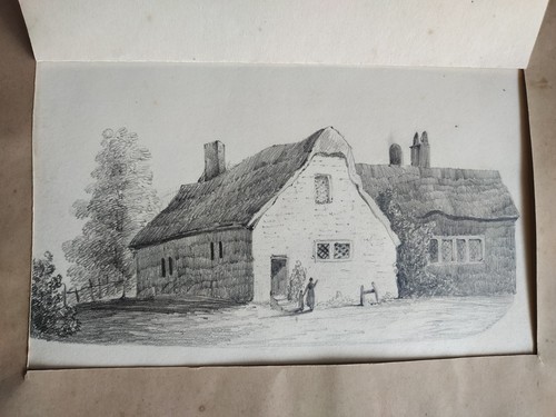 Original pencil drawing a - of,