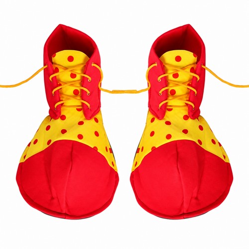 Oversized clown costume shoes - clown,