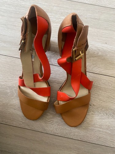 Boden leather block heel - block,