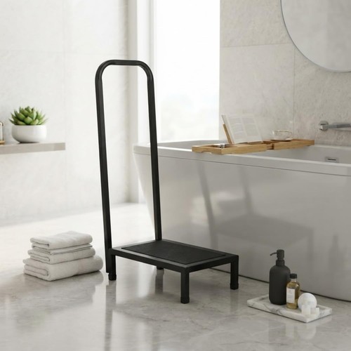 Bath step safety hand rail - step,