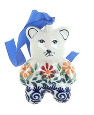 Blue Rose Polish Pottery