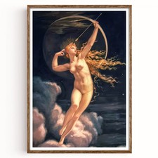 Selene Jules Louis Machard Art
