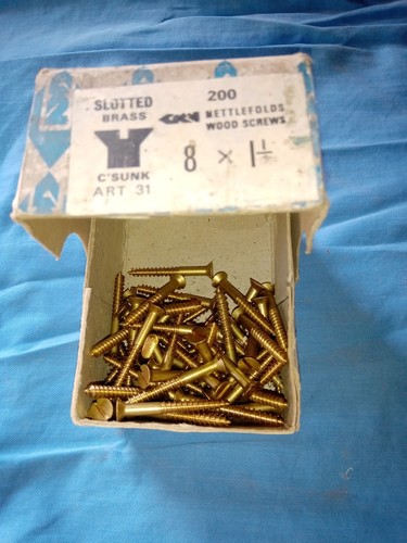 Vintage nettlefolds brass - nettlefolds,