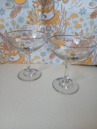 Vintage babycham glasses - x, 2
