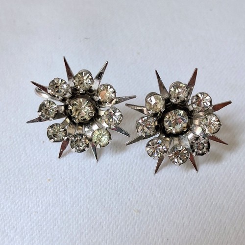 Vintage clear rhinestone - vintage,