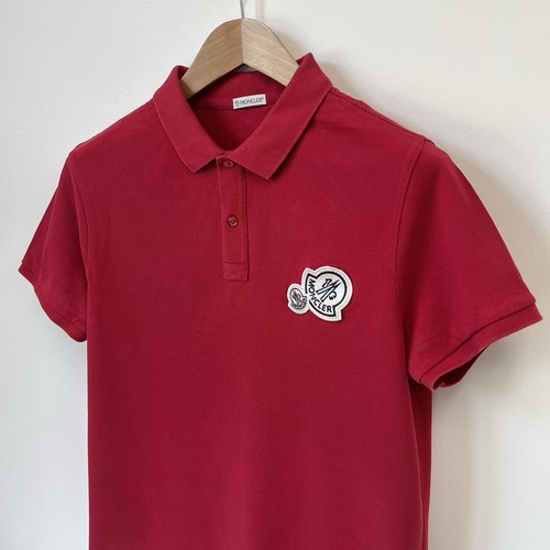 Moncler polo shirt size large - moncler,