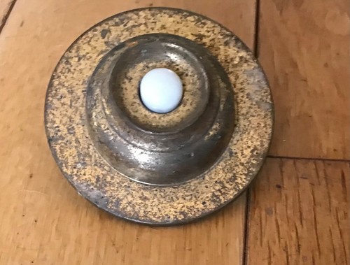 Vintage brass ceramic - vintage, door