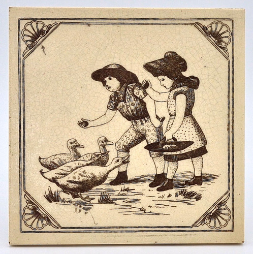 Victorian tile owen gibbons - victorian,