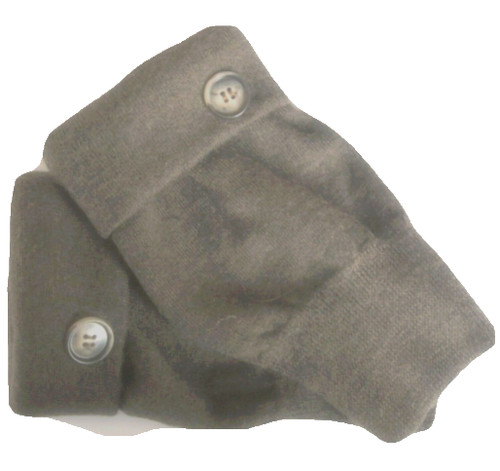 Fingerless gloves brown - gloves, one