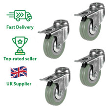 75mm Castor Set: Shop fitting