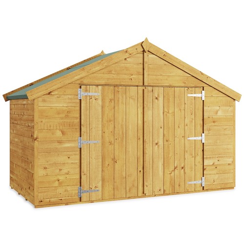 Wooden garden storage - garden,