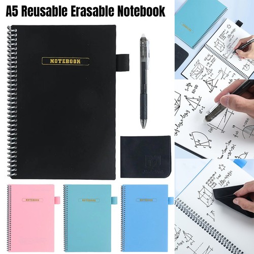 Reusable erasable notebook - reusable,