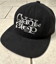 Giant Step records vtg SnapBack Hat Cap rap acid jazz trip hop massive attack 90